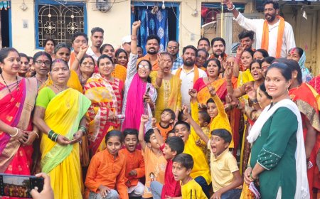 विश्व हिंदू परिषद बजरंग दल ने किया राम नवमी की भव्य तैयारी