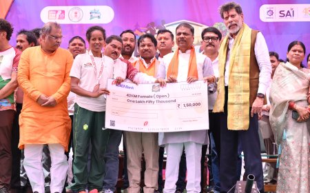 बस्तर हेरिटेज मैराथन 2026: 9,800 से अधिक धावकों के साथ रचा इतिहास, वैश्विक मंच पर चमका बस्तर