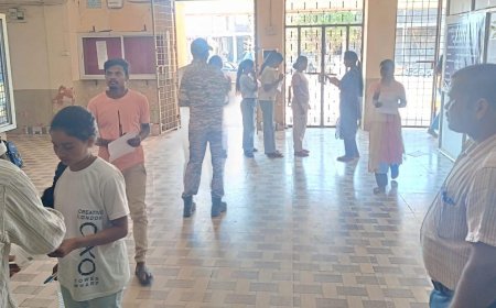 कड़ी सुरक्षा में संपन्न हुई पर्यावरण संरक्षण मंडल की भर्ती परीक्षा,बस्तर के 3 केंद्रों में 439 परीक्षार्थी हुए शामिल