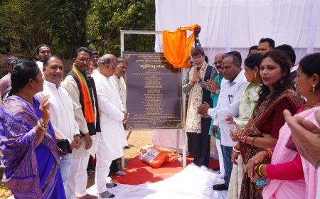 नालंदा परिसर के निर्माण से बस्तर के छात्रों को शिक्षा के क्षेत्र में मिलेगी बेहतर सुविधाएं - वन मंत्री श्री केदार कश्यप