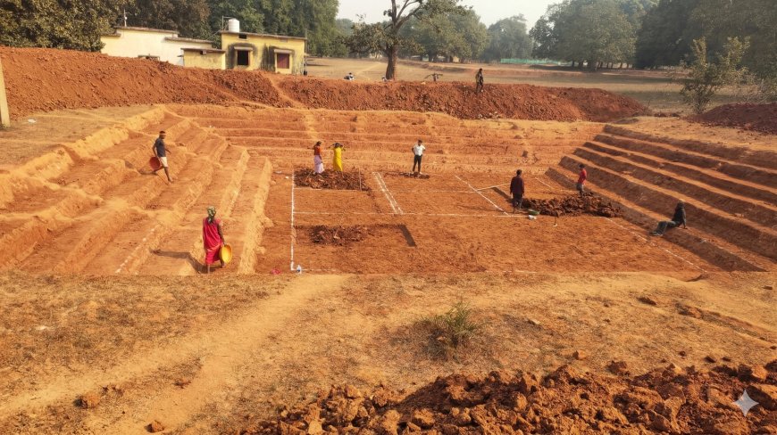 हितग्राहियों की आजीविका सशक्त करने हेतु आजीविका डबरी निर्माण कार्य प्रारंभ