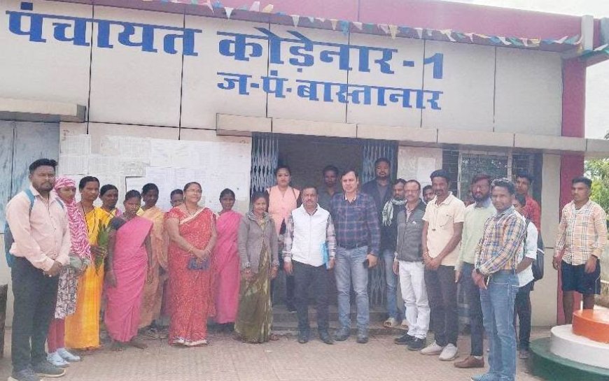 स्वच्छता की नई इबारत लिखता बास्तानार कोड़ेनार बना ओडीएफ प्लस मॉडल ग्राम