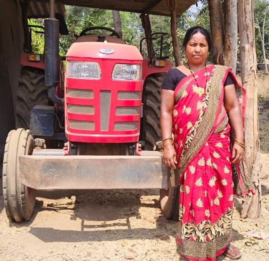 लखपति दीदी-मजदूरी छोड़ बनीं कार और ट्रैक्टर की मालकिन