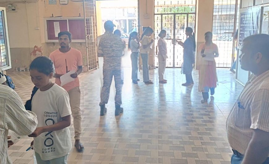 कड़ी सुरक्षा में संपन्न हुई पर्यावरण संरक्षण मंडल की भर्ती परीक्षा,बस्तर के 3 केंद्रों में 439 परीक्षार्थी हुए शामिल