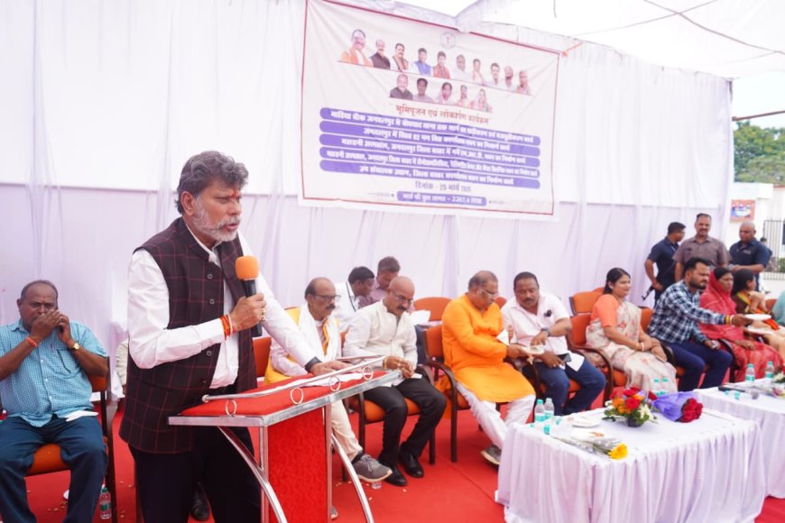 भाजपा प्रदेश अध्यक्ष एवं विधायक श्री किरण देव ने जगदलपुर शहर में करोड़ों की  विकास कार्यों की दी सौगात
