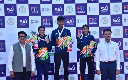 जगदलपुर के धरमपुरा में ऐतिहासिक खेलो इंडिया ट्राइबल गेम्स की एथलेटिक्स स्पर्धाएं
