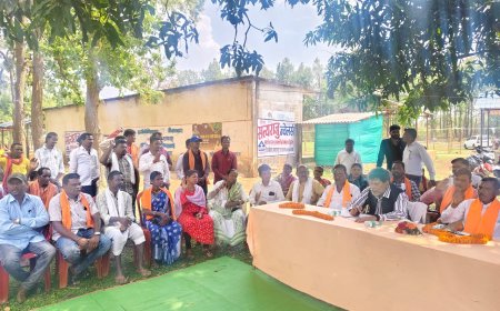 क्षेत्र का विकास व जनता की सेवा, भाजपा का संकल्प - भाजपा प्रदेश अध्यक्ष एवं विधायक श्री किरण सिंह देव