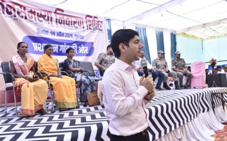 भडरीमऊ में जनसमस्या निवारण शिविर आयोजित,मौके पर मिले 243 आवेदन–कलेक्टर श्री आकाश छिकारा