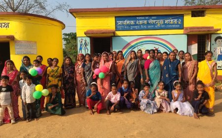 प्राथमिक शाला खैरगुड़ा में विदाई समारोह व न्यौता भोज का भव्य आयोजन: शिक्षा, संस्कार और समुदाय का अनुपम संगम