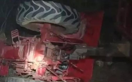कोंडागांव में ट्रैक्टर पलटा, शादी से लौट रहे 12 ग्रामीण घायल, 2 की हालत गंभीर