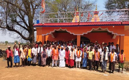 अवैध धर्मांतरण के विरोध में पीपलावंड में बजरंग दल की ग्राम समिति गठित