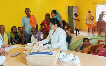 बस्तर जिले के सुदूर अंचलों में 289 टीमें तैनात, मौके पर ही जाँच और इलाज