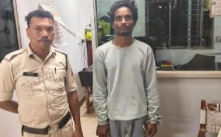 अनुपमा चौक चोरी कांड का खुलासा, हिस्ट्रीशीटर चोर गिरफ्तार,बस्तर पुलिस की कार्यवाही