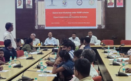 स्थानीय उत्पादों को मिलेगी वैश्विक पहचान , रैंप योजना के तहत आयोजित की गई निर्यात कार्यशाला