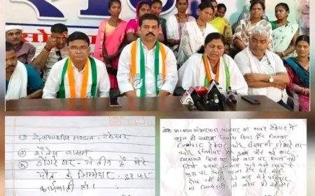शिक्षक राजू पुजारी की आत्महत्या सामान्य नहीं, भ्रष्टाचार को छिपाने के लिए हुई हत्या - विक्रम मंडावी
