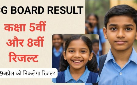 गुरुवार को घोषित होंगे बस्तर जिले में 5वीं और 8वीं के परीक्षा परिणाम
