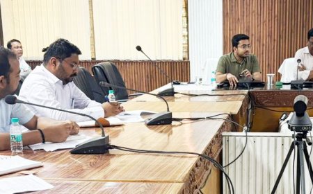 वीडियो कॉन्फ्रेंसिंग के जरिए समीक्षा में पात्र लोगों को जनकल्याणकारी योजनाओं से लाभान्वित कर सेचुरेशन करने कहा