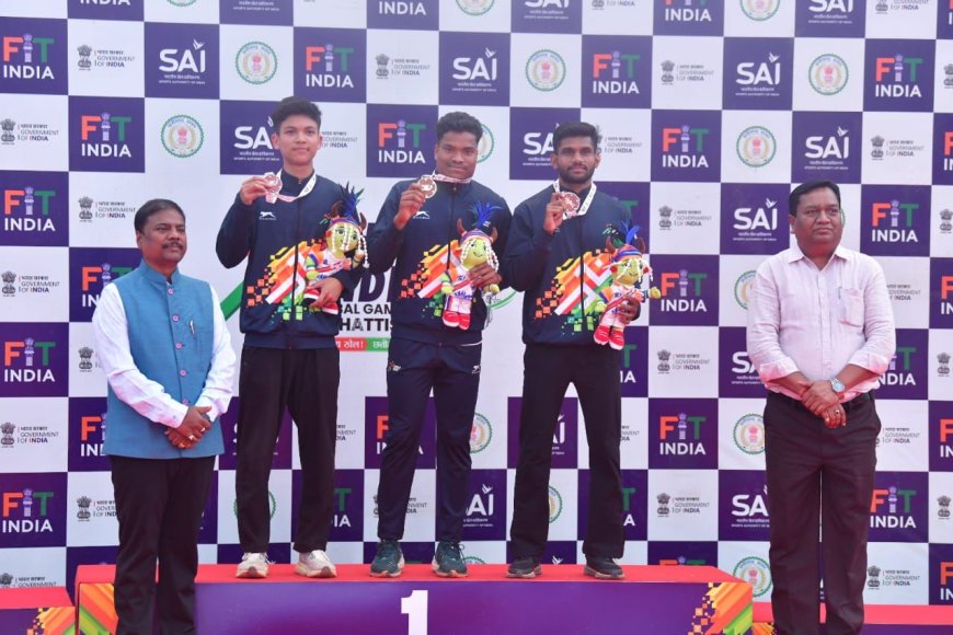 जगदलपुर में जनजातीय खेल प्रतिभाओं ने दिखाया दमखम,ओडिशा ने लहराया परचम, झारखंड को दूसरा स्थान