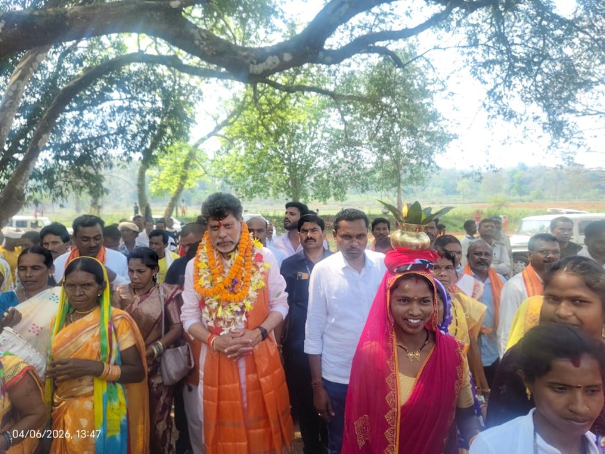 भारतीय जनता पार्टी  के स्थापना दिवस पर भाजपा प्रदेश अध्यक्ष एवं विधायक श्री किरण देव ने जगदलपुर विधानसभा क्षेत्र में   विकास कार्यों की दी सौगात