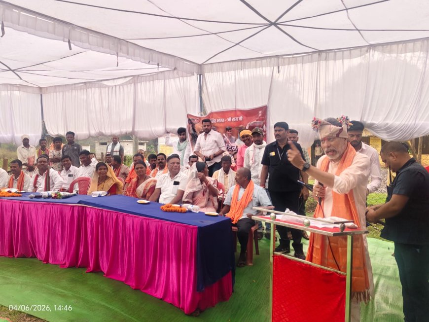 जगदलपुर विधानसभा क्षेत्र के नानगुर के महतारी सदन का भाजपा प्रदेश अध्यक्ष एवं विधायक श्री किरण देव ने किया  लोकार्पण