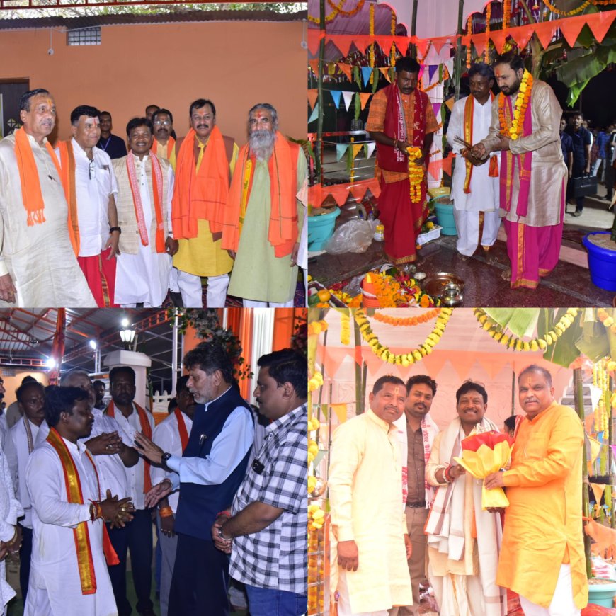 ग्राम कुम्हरावंड में श्री राम भक्त हनुमान जी की प्रतिमा की प्राण प्रतिष्ठा संपन्न