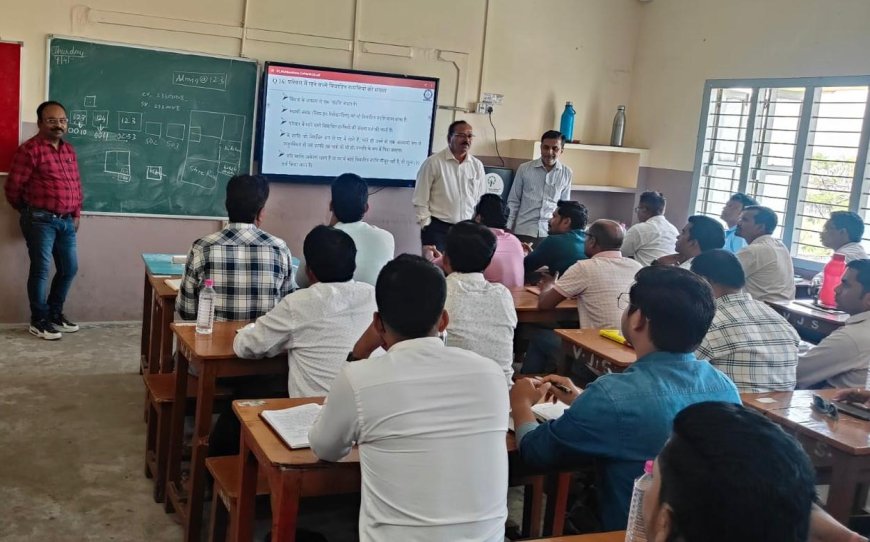 जनगणना प्रशिक्षण का अपर कलेक्टर ने किया निरीक्षण, व्यवस्थाओं का लिया जायजा
