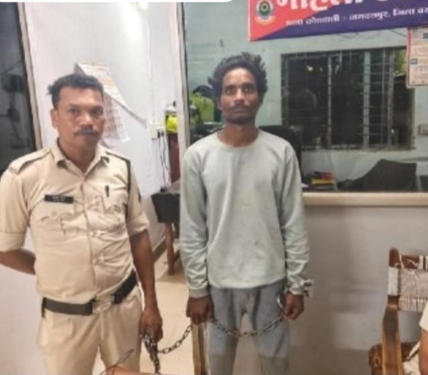 अनुपमा चौक चोरी कांड का खुलासा, हिस्ट्रीशीटर चोर गिरफ्तार,बस्तर पुलिस की कार्यवाही