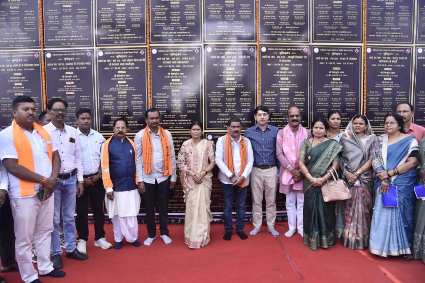 बस्तर की 86 सड़कों के लिए मुख्यमंत्री ने किया भूमिपूजन , 235 किलोमीटर सड़कों का बिछेगा जाल