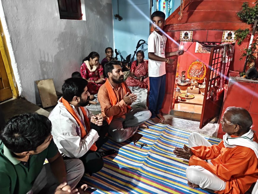🔥विश्व हिन्दू परिषद एवं बजरंग दल के द्वारा साप्ताहिक मिलन एवं श्री हनुमान चालीसा पाठ सफलतापूर्वक संपन्न!