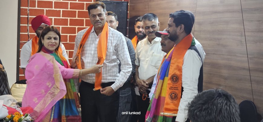 ⭕छत्तीसगढ़ बॉक्सिंग एसोसिएशन के प्रदेश उपाध्यक्ष बने – अनिल लक्कड़