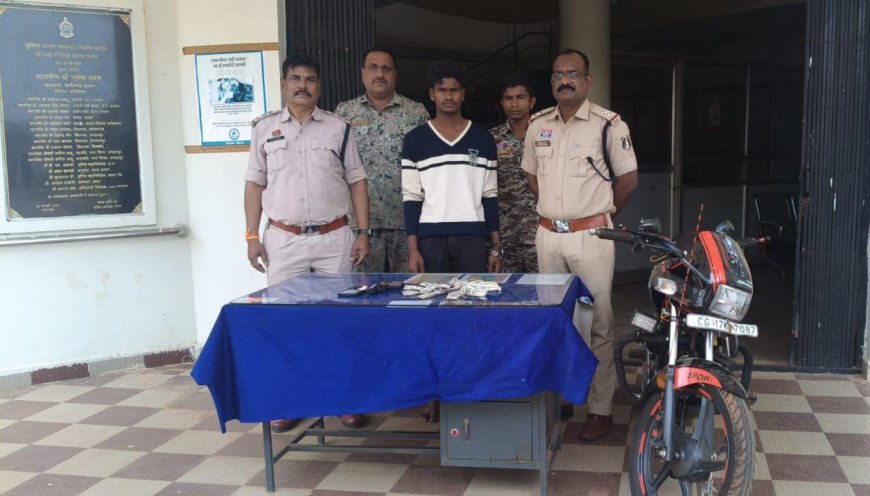 पेट्रोल पंप लूट का आरोपी महाराष्ट्र से गिरफ्तार, चोरी की बाइक से दिया था वारदात को अंजाम