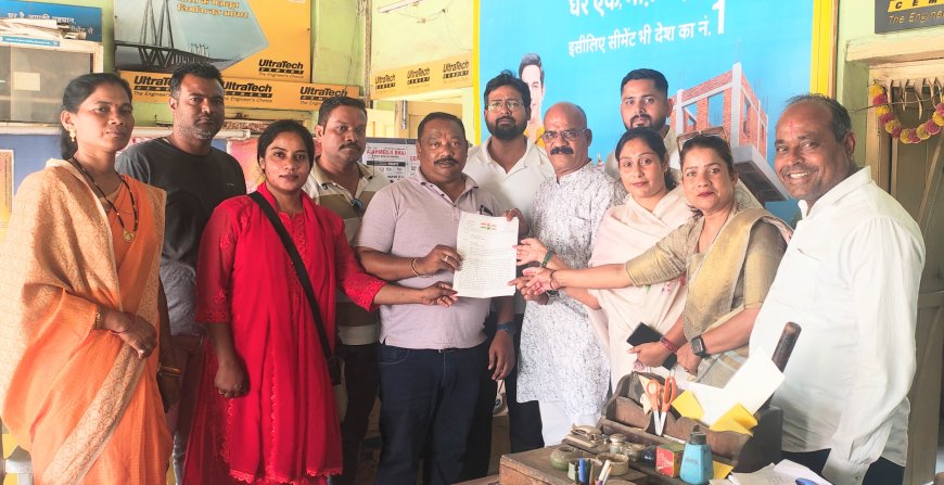 कांग्रेस पार्षददल ने विशेष सामान्य सभा आयोजित कर सर्वसम्मति से संकल्प पारित कर उच्च न्यायालय खंडपीठ की मांग हेतु माननीय राज्यपाल व मुख्यमंत्री छत्तीसगढ़ को प्रेषित करने सौंपा ज्ञापन