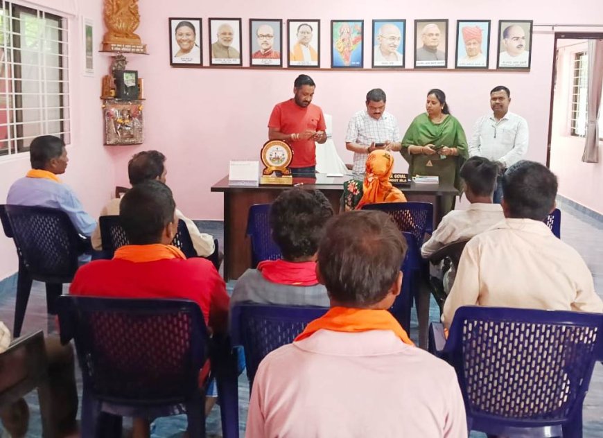 विधायक श्री विनायक गोयल ने स्व-गणना कार्य को किया पूर्ण