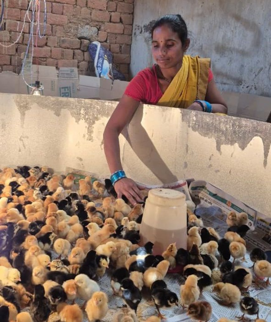 बिहान से बदली जिंदगी: गुंजवती पेगड़ बनीं “लखपति दीदी