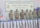 सुरक्षा बलों की बड़ी कार्रवाई : नक्सलियों के डंप से 65.52 लाख कैश समेत भारी मात्रा में हथियार बरामद