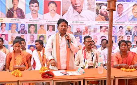 दाबगुड़ा में बिठाल समरथ देव की स्थापना संपन्न,भतरा जनजाति अपनी अद्वितीय परंपराओं के लिए विख्यात : महेश कश्यप