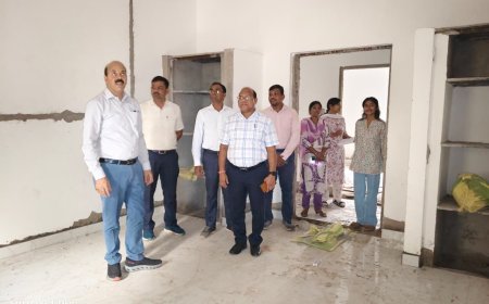 कुलपति डॉ. गिरीश चंदेल ने किया शहीद गुण्डाधुर कृषि महाविद्यालय का दौरा