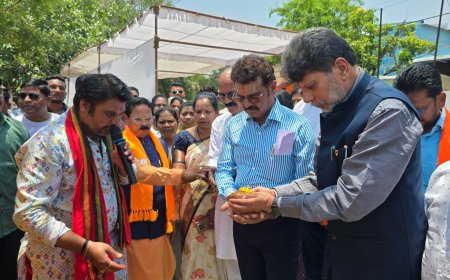 गंगामुंडा तालाब के विकास कार्यों का भूमिपूजन, 3.45 करोड़ रु. तालाब पुनः विकसित होगा, कराए जा रहे हैं विकास के कार्य- किरण सिंह देव