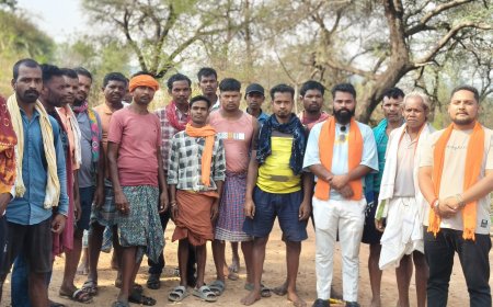 बस्तर जिले ग्राम पंचायत टाकरागुड़ा में अवैध कफन दफन को लेकर ग्रामीणों में आक्रोश