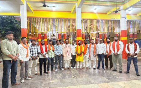 बस्तर में लगातार हो रहे अवैध कफन दफन के मामले को लेकर प्रांत संयोजक शुभम नाग का बस्तर दौरा