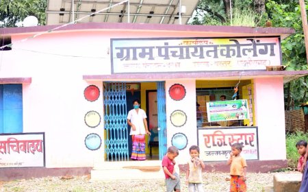 कोलेंग अब माओवाद के साये से निकलकर विकास की रौशनी से जगमगाया