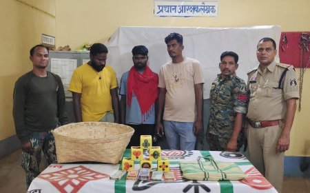 मुर्गा बाजार में चल रहा था खुड़खुड़ी जुआ, पुलिस ने जब्त किए 48 हजार रुपये