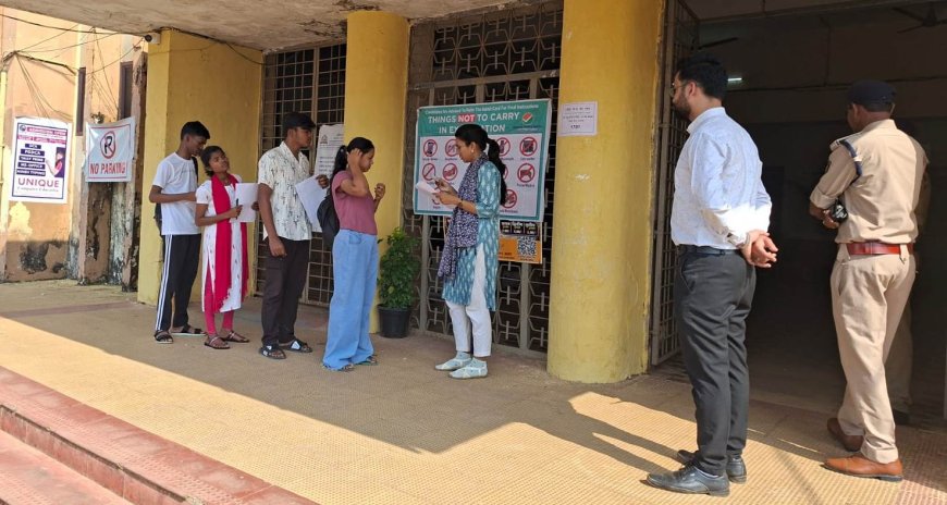 जगदलपुर में कड़ी सुरक्षा के बीच संपन्न हुई प्री-पॉलीटेक्निक प्रवेश परीक्षा