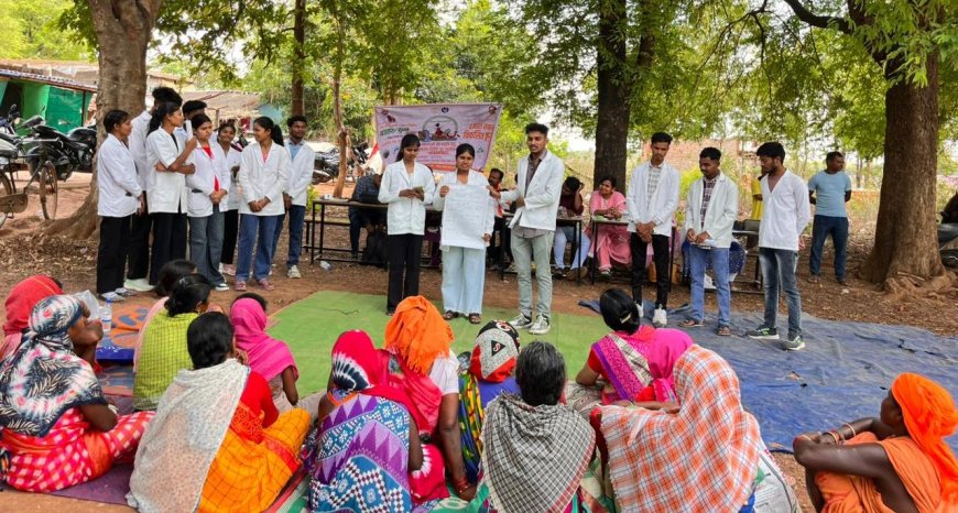 बस्तर के आड़ावाल में विकसित कृषि संकल्प अभियान के तहत बहुउद्देशीय शिविर संपन्न