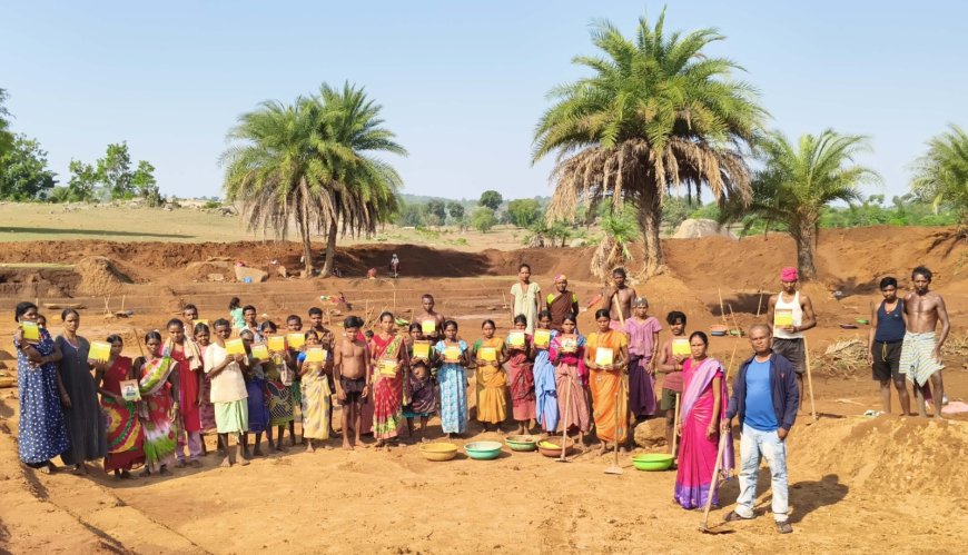 बस्तर में जल संरक्षण और आजीविका की नई लहर, नवा तरिया योजना से बदल रही ग्रामीण अर्थव्यवस्था