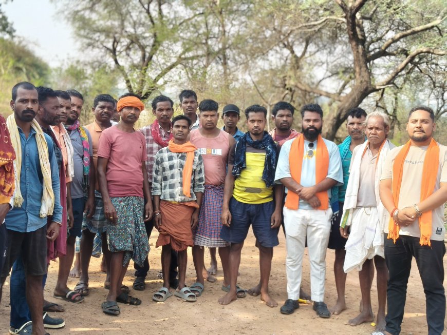 बस्तर जिले ग्राम पंचायत टाकरागुड़ा में अवैध कफन दफन को लेकर ग्रामीणों में आक्रोश