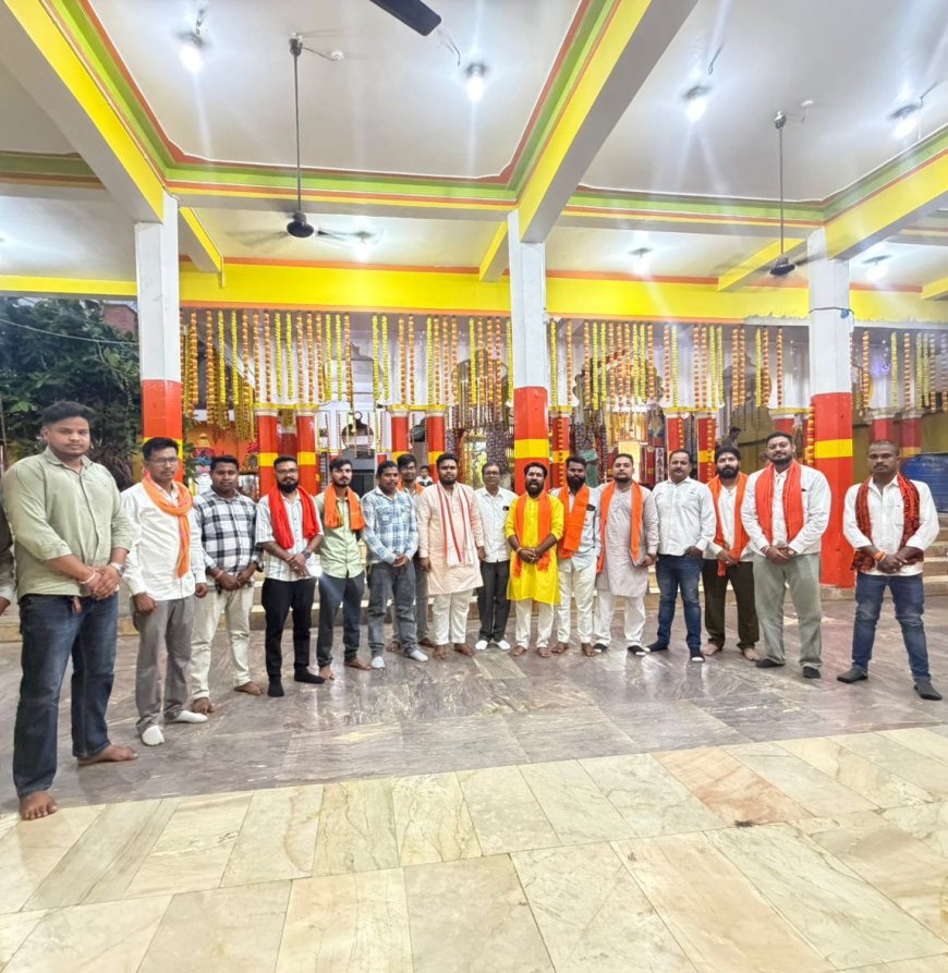 बस्तर में लगातार हो रहे अवैध कफन दफन के मामले को लेकर प्रांत संयोजक शुभम नाग का बस्तर दौरा