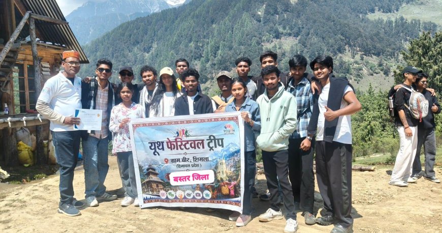 बस्तर के युवाओं ने हिमाचल की वादियों में प्लेस ऑफ पॉसिबिलिटीज यूथ फेस्टिवल से सीखे जीवन के गुर