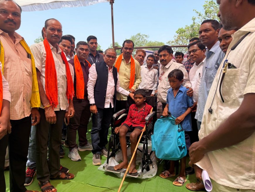 किलेपाल में सुशासन तिहार के दौरान 2507.33 लाख रुपए के विकास कार्यों का भूमिपूजन, हितग्राहियों को मिली सौगातें