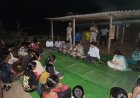 रात्रिकालीन चौपाल में कलेक्टर ने सुनी ग्रामीणों की समस्याएं
